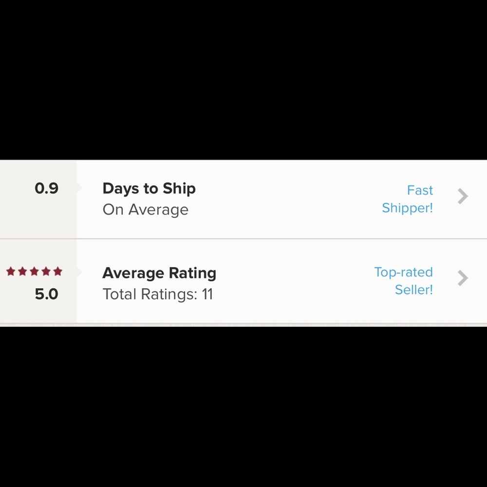 Fast Shipper with eleven 5 star ratings!!